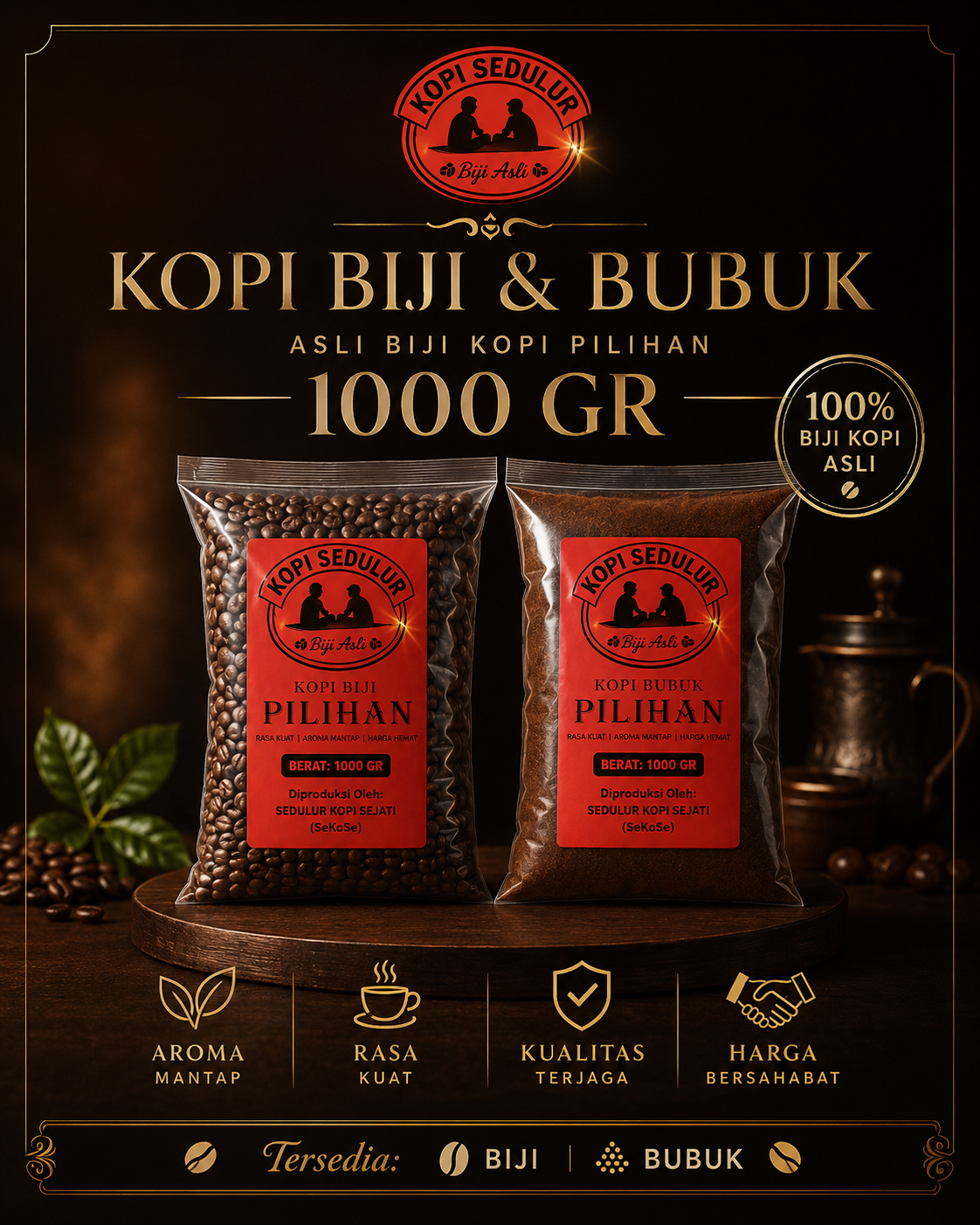 Sedulur kopi 1000gr